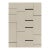 Rug & Kilim’s Contemporary Kilim, Beige With Black Stripes, Off-White Accents For Sale