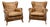 Vintage Aviator Armchair in Sheep Leather, Set of 2 For Sale