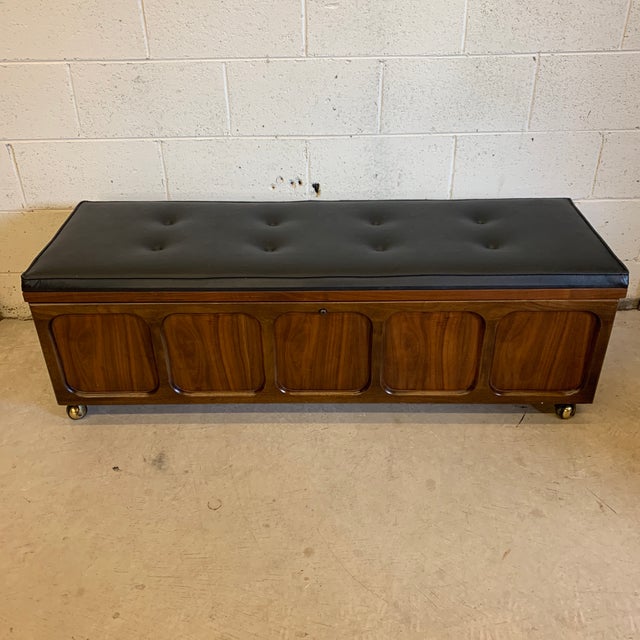 Mid Century Modern Lane Cedar Chest Bench Chairish