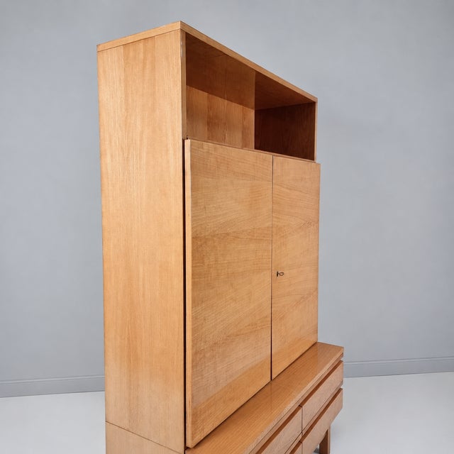 Vintage Cabinet in Ash, 1970s For Sale - Image 6 of 11