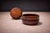 Mid-Century Modern 1970s Lazy Susan & Bowls in Rosewood, Tropic Art - 8pcs For Sale - Image 3 of 13