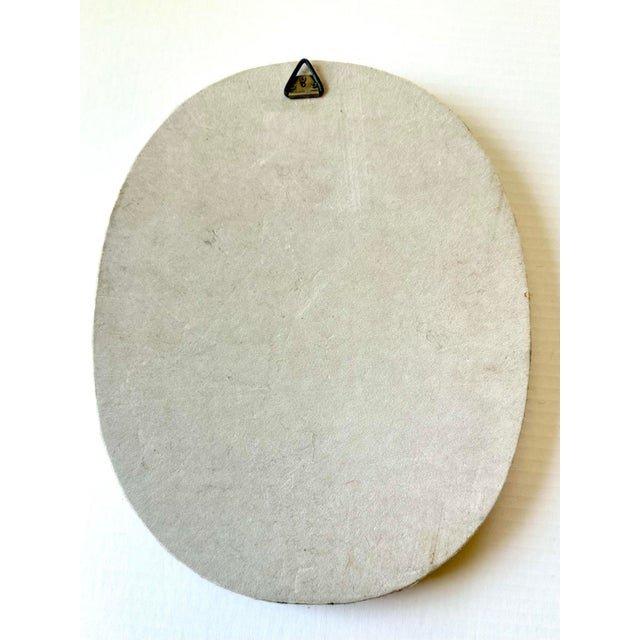 Handcrafted Seashell Oval Mirror – Coastal Beach House Decor, Velvet Backing For Sale In Denver - Image 6 of 12