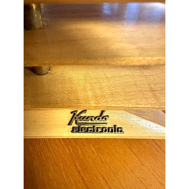 Mid-Century Modern Vintage Electronic Clock from Kundo, Germany, 1960s For Sale - Image 3 of 11