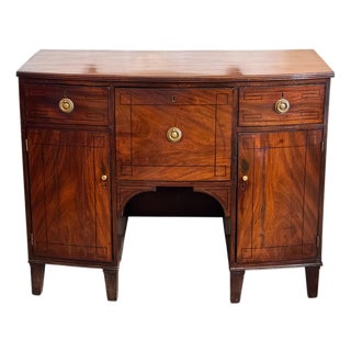 19th Century English Mahogany Server For Sale