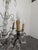 Vintage Crystal 6-Light Chandelier For Sale - Image 6 of 8
