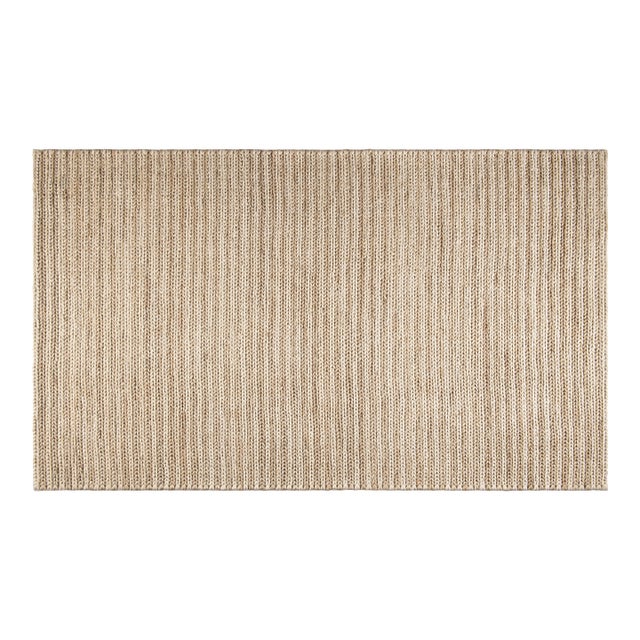 Timeless stripes bring a tailored touch to any room. Our take on this classic pattern features rows of jute braids in eye-...