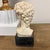Vintage Mable Bust of David Heavy Table Top Sculpture R.Santini For Sale - Image 4 of 6