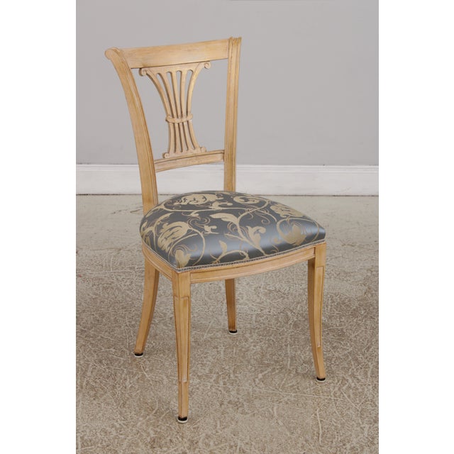 Italian Neoclassical Dining Room Table & Chairs Set For Sale - Image 10 of 18