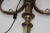 Gold Gilt Finish Hunting Horn Electrified Wall Sconce For Sale - Image 8 of 11