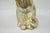 Vintage Hollywood Regency Silver & Gold Ceramic Cat Statue Figure For Sale In Philadelphia - Image 6 of 12
