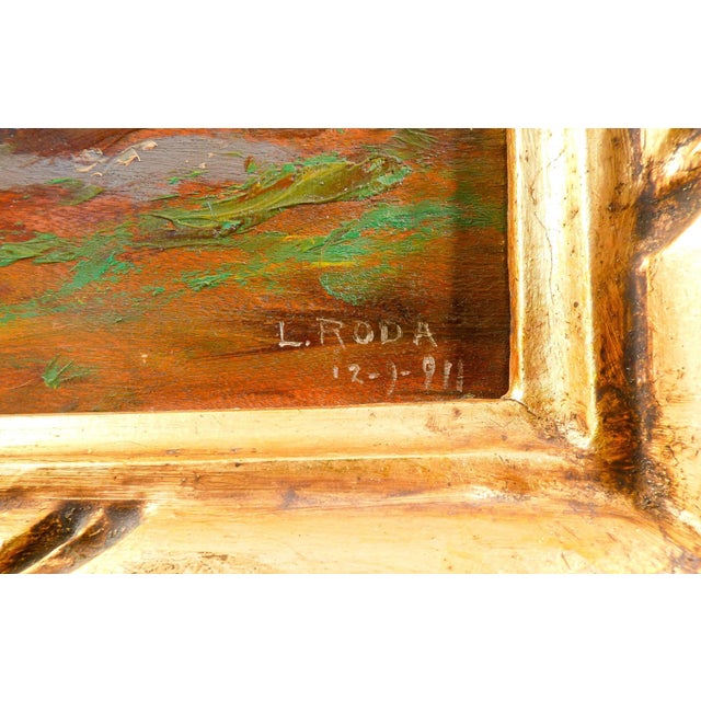Leonardo Roda, Il Cervino, 1911, Oil on Panel, Framed For Sale - Image 18 of 18