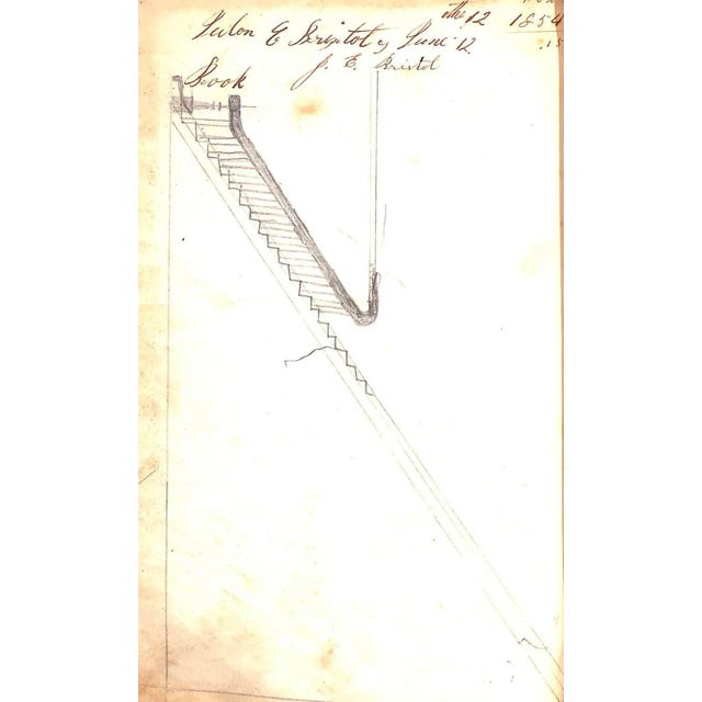 Traditional "The Modern Geometrical Stair-Builder's Guide" 1845 De Graff, Simon [Architect] For Sale - Image 3 of 13