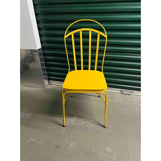 2000 - 2009 Vintage Pottery Barn Outdoor Bistro Chairs For Sale - Image 5 of 10