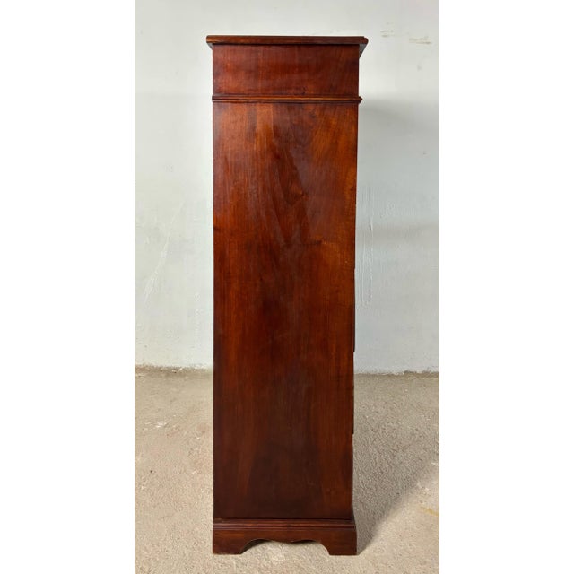Mahogany Secretaire Chest of Drawers, Mid 20th Century For Sale - Image 14 of 16