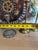 Silver Vintage Ornate 3-Arm Candelabra For Sale - Image 8 of 12