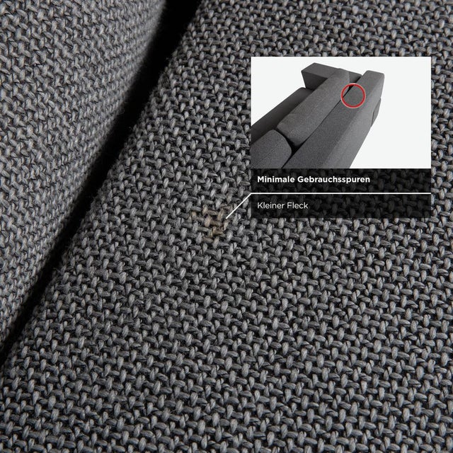 Large Blue Fabric Corner Sofa from Walter Knoll For Sale - Image 9 of 16