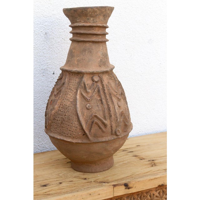 Mid 20th Century Mid 20th Century Nupe Terracotta Vessel For Sale - Image 5 of 7