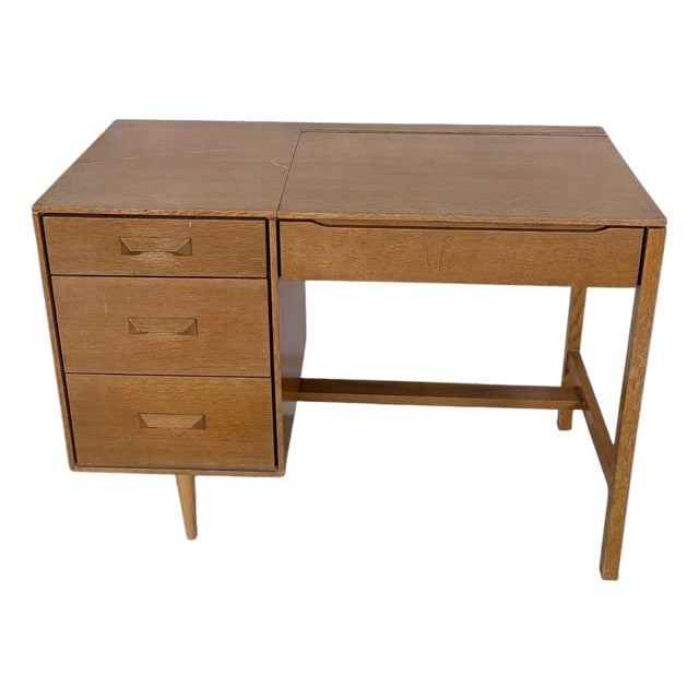 Vintage Oak Dressing Table from Stag For Sale