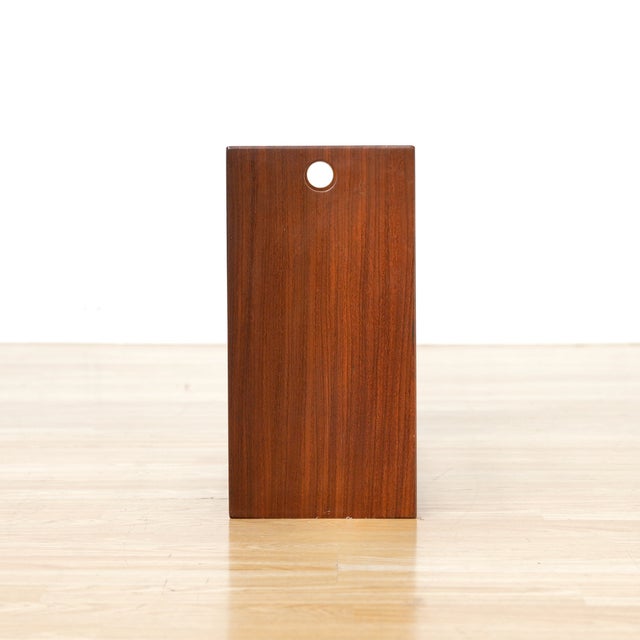 Mid-Century Modern Mid 20th Century Teak Magazine Rack For Sale - Image 3 of 8