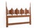 Mid-Century Modern Thomasville Arched Queen Headboard Mid Century For Sale - Image 3 of 12