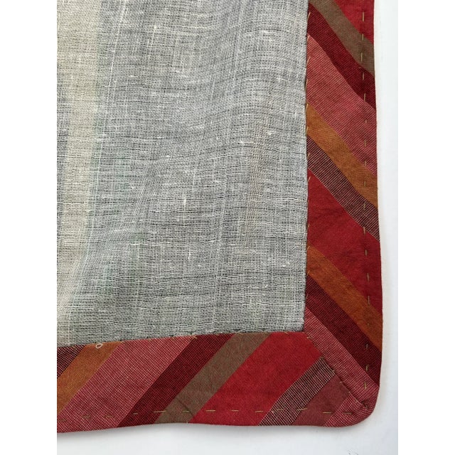 Mid 20th Century Silk Ikat Panel, Uzbekistan For Sale - Image 4 of 5