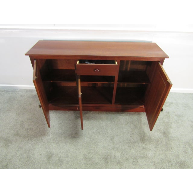 Ethan Allen American Impressions Solid Cherry Sideboard For Sale - Image 6 of 10