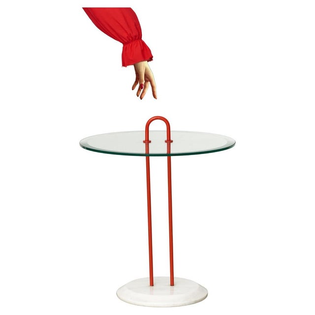Italian Side Table by Vico Magistretti for Cattelan, 1980s For Sale - Image 6 of 6