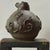 Vintage Monumental Modernist Sculptural Three-Spout Stoneware Vessel, Signed Dimensions: 12"H × 12"D Monumental stoneware...
