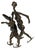 Surrealist Bronze Sculpture of a Woman and Alligator on Skates For Sale - Image 18 of 18