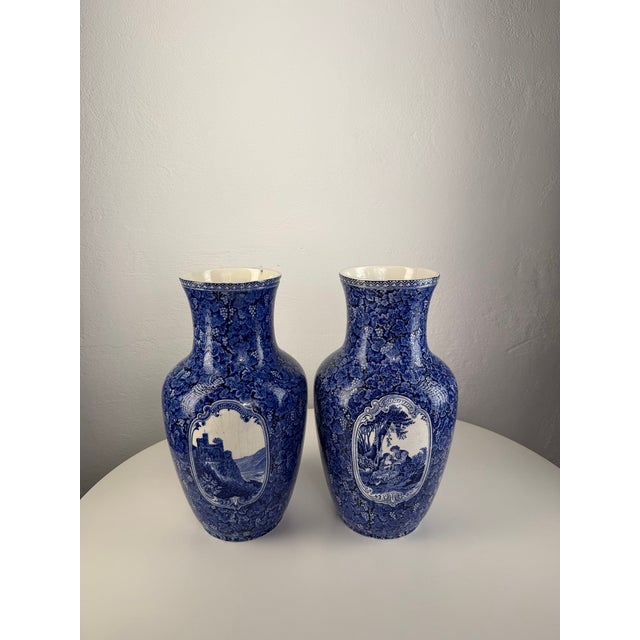 19th-Century Rhein Vases from Lewis Woolf, England, Set of 2 For Sale - Image 5 of 12