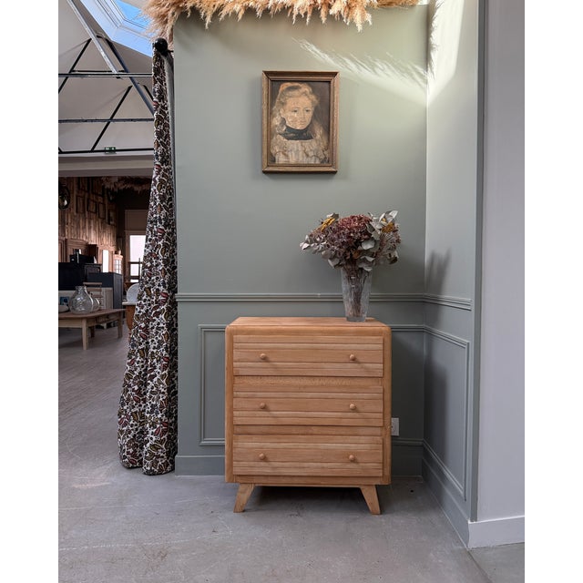 Vintage Beechwood Chest of Drawers, 1950s For Sale - Image 13 of 13