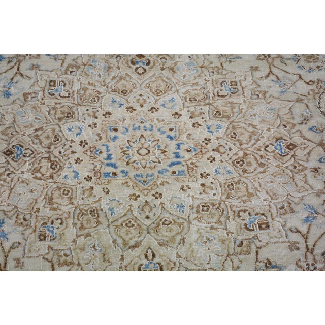 Turkish Vintage Turkish Knotted Wool Rug, 2'10''x10' For Sale - Image 3 of 5