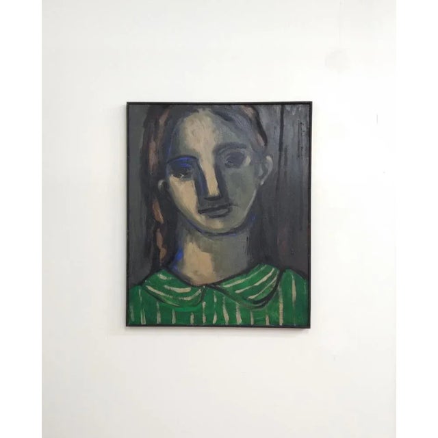 Maria Carbonero, Untitled, 1986, Oil on Canvas For Sale - Image 4 of 6