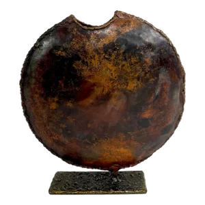 Italian Brutalist Bronze and Brass Sculpture by Marcello Fantoni