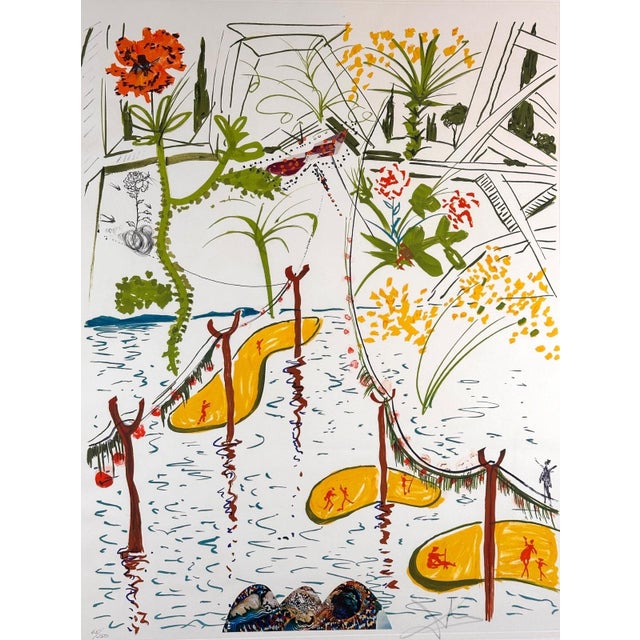 ARTIST: Salvador Dali TITLE: Imaginations & Objects of The Future Biological Garden MEDIUM: Etching SIGNED: Hand Signed by...