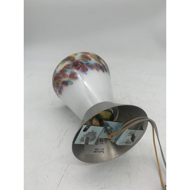 Murano Glass Wall Light with Murrine from Sylcom, 1989 For Sale - Image 3 of 5