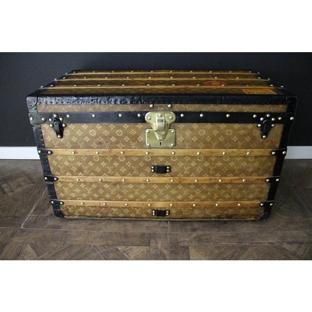 Trunk in Woven Canvas by Louis Vuitton, 1890 For Sale - Image 3 of 18