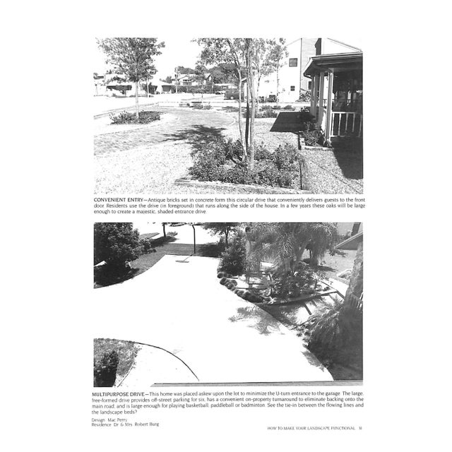 "Landscaping in Florida: A Photo Idea Book" 1989 Perry, Mac For Sale - Image 4 of 12