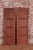 A Set of Three Solid Oak French Paneled Doors Along With Six Matching Panels C. 1900. For Sale In Philadelphia - Image 6 of 7
