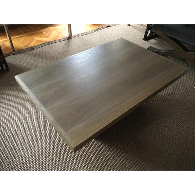 Italian Coffee Table in Grey Oak by Dimore Di Lucia Valzelli For Sale - Image 9 of 9