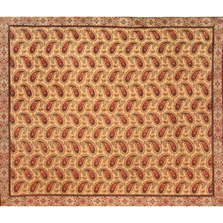 Middle Eastern Hand-Knotted Rug in Wool For Sale