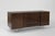 Mid-Century Modern t.h. Robsjohn-Gibbings Credenza in Walnut and Brass, C. 1950s For Sale - Image 3 of 11
