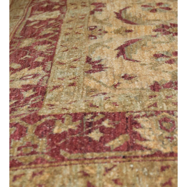 Contemporary Contemporary Handwoven Agra-Inspired Wool Rug For Sale - Image 3 of 7
