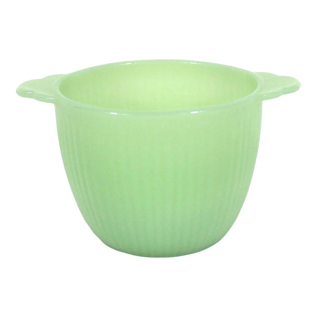 1950’s Jadeite Jane Ray Sugar Bowl - No Lid For Sale