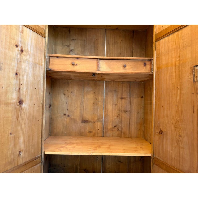 Baroque Farmhouse Cupboard in Wood For Sale - Image 9 of 18