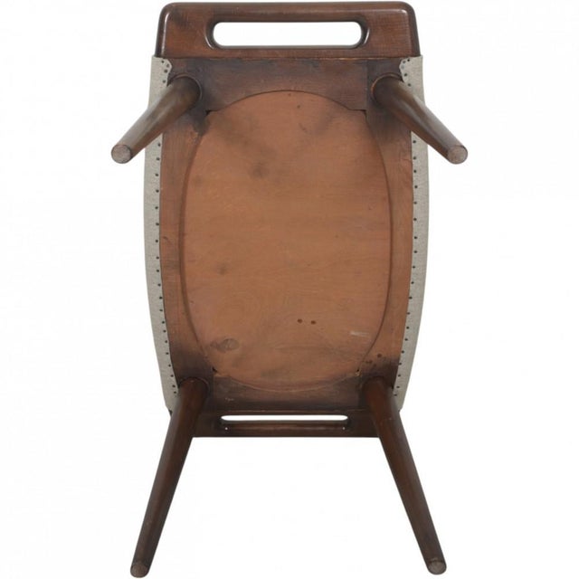 Papa Bear Stool in Beech by Hans Wegner, 1960s For Sale - Image 12 of 13