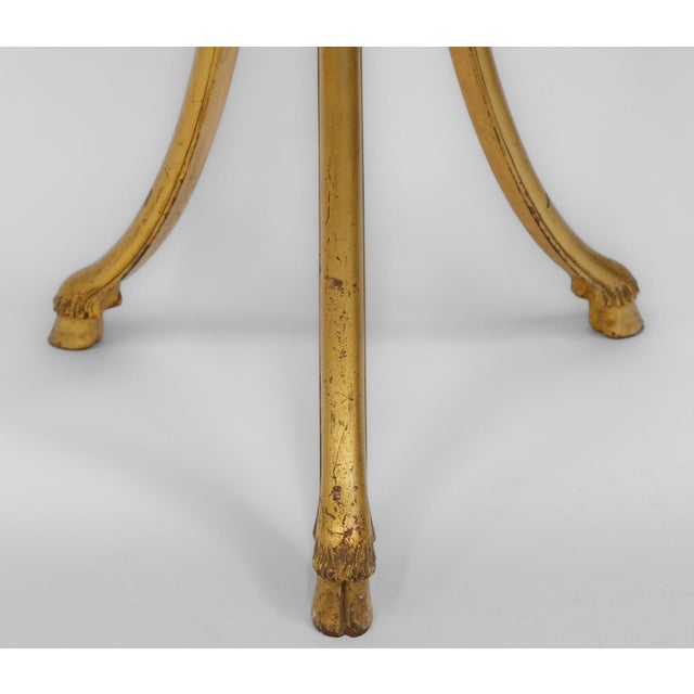 Antique Gesso and Giltwood Torchère, 1880s For Sale - Image 6 of 14