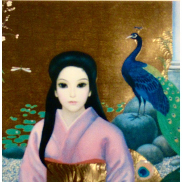 Margaret Keane Madame Butterfly C. 1986 Reproduction Print For Sale In San Francisco - Image 6 of 9