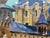 Gorgeous Watercolor Serigraph a/P Signed by Anatole Krasnyansky "Rostov Blue" 30"w 23"h For Sale - Image 4 of 9