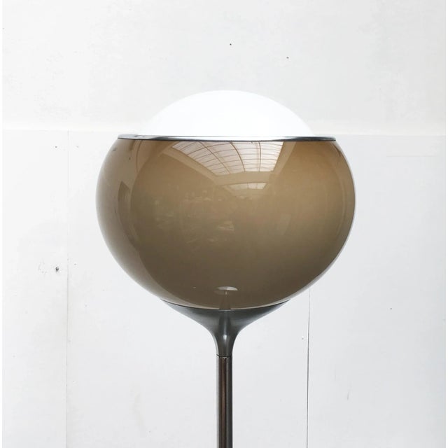 Mid-Century Italian Space Age Flash Floor Lamp from Guzzini For Sale - Image 15 of 18